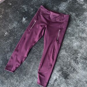Athleta Purple Leggings